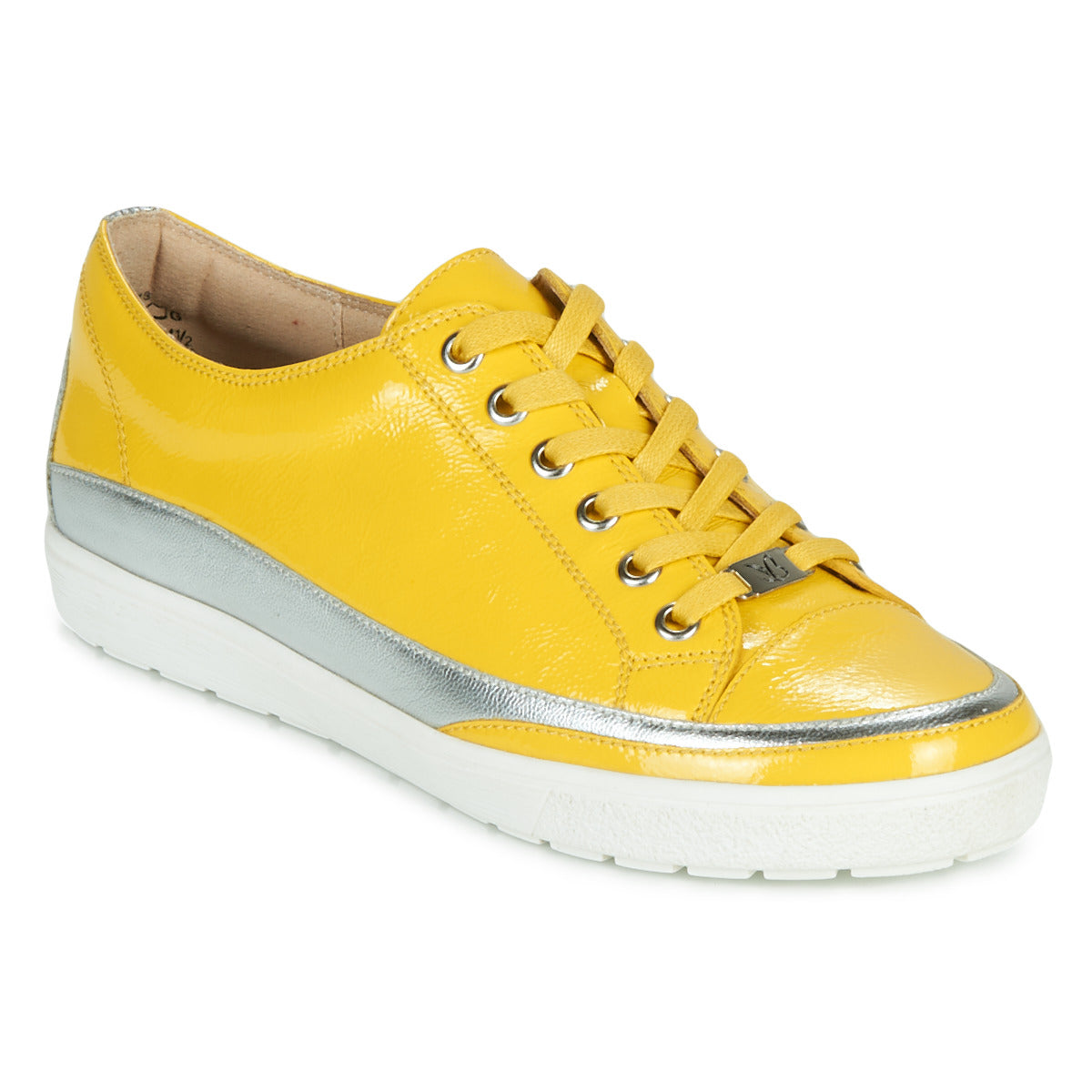 Sneakers basse Donna Caprice 23654-613 Giallo