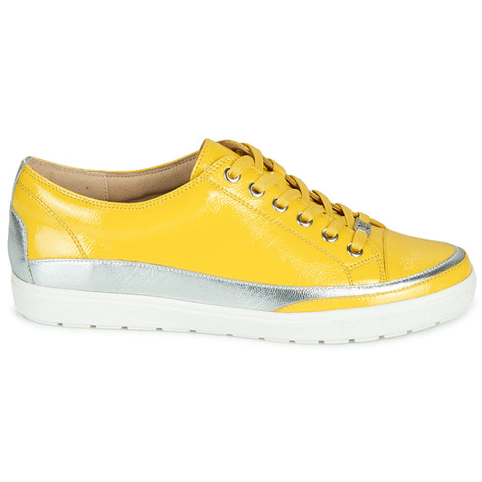 Sneakers basse Donna Caprice 23654-613 Giallo