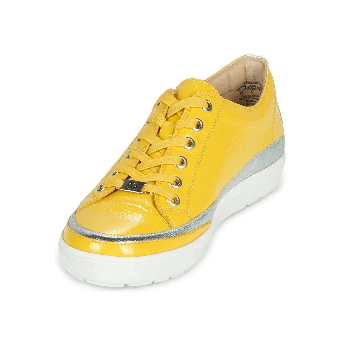 Sneakers basse Donna Caprice 23654-613 Giallo