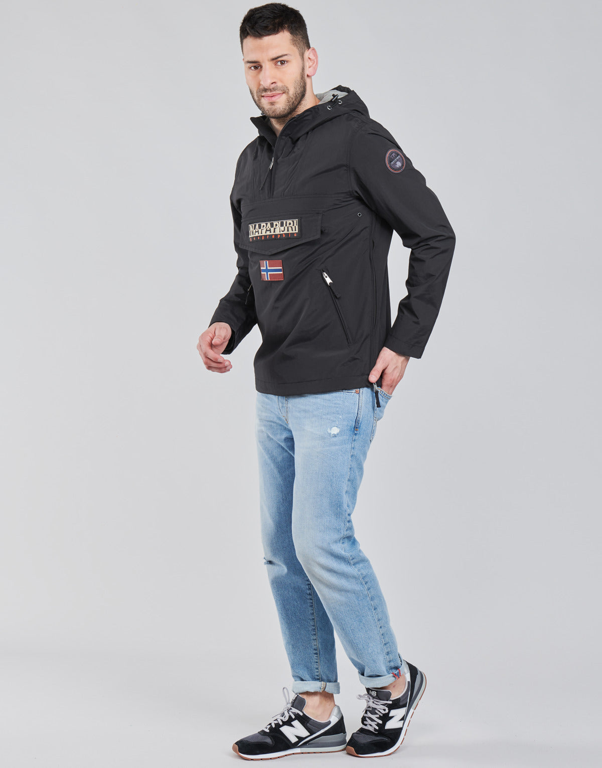 Parka Uomo Napapijri RAINFOREST SUMMER POCKET Nero