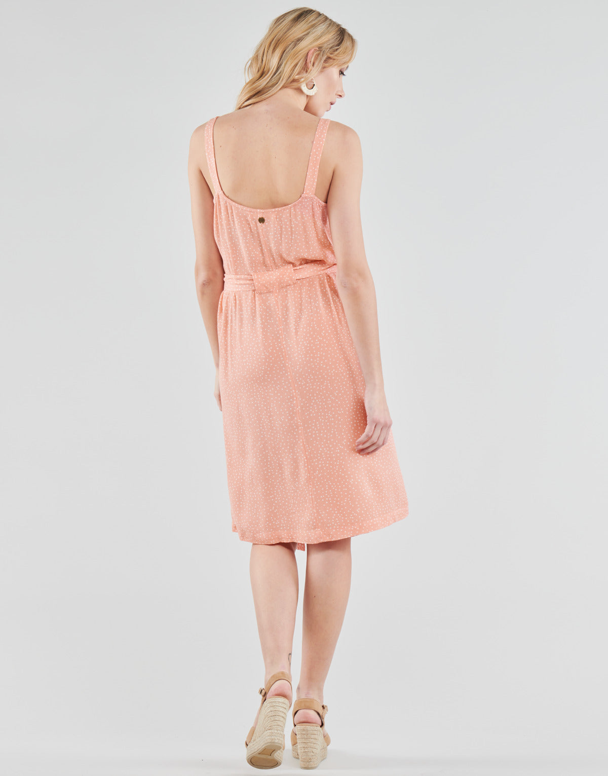 Abito corto Donna Rip Curl TALLOWS SPOT MIDI Arancio