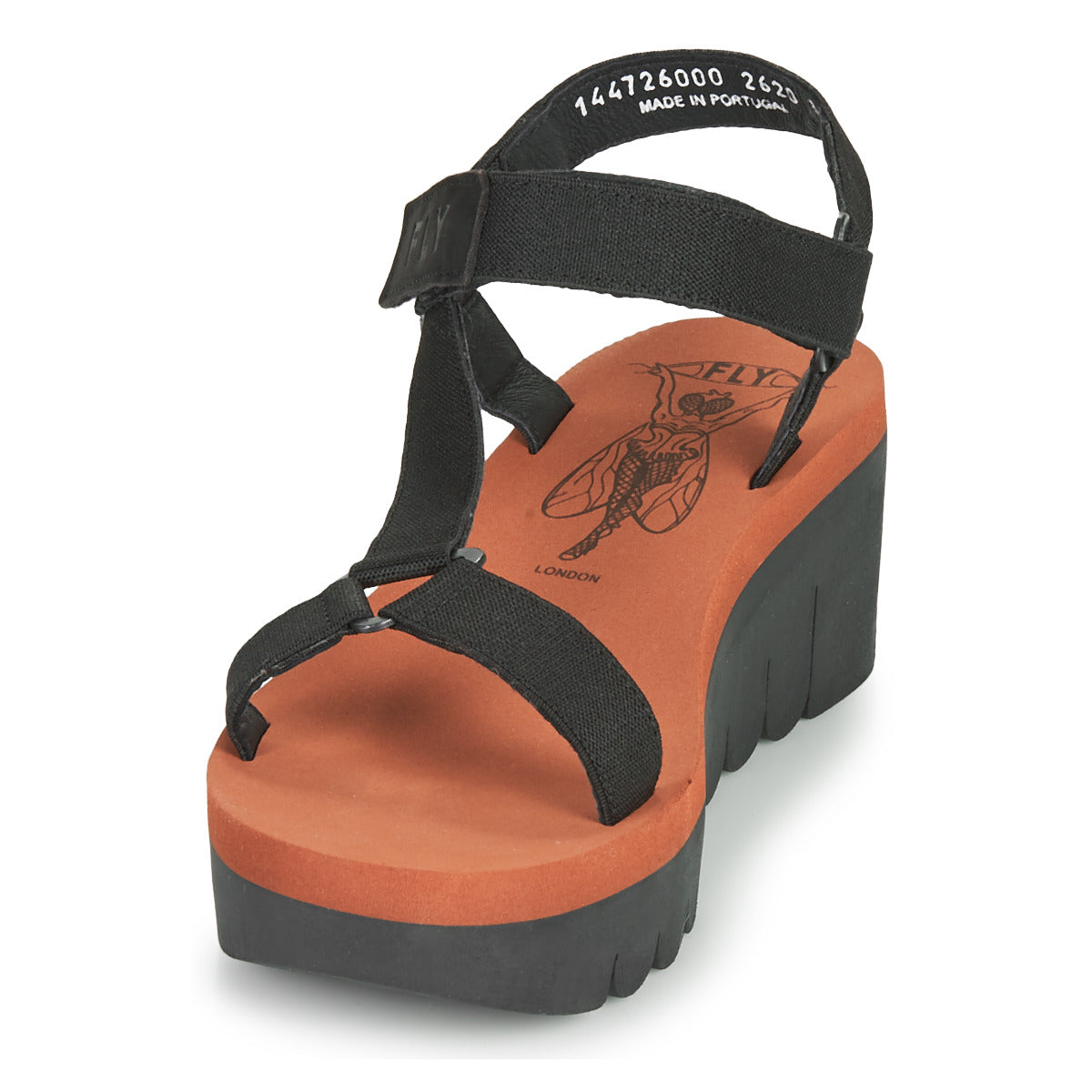 Sandali Donna Fly London YEFA Nero