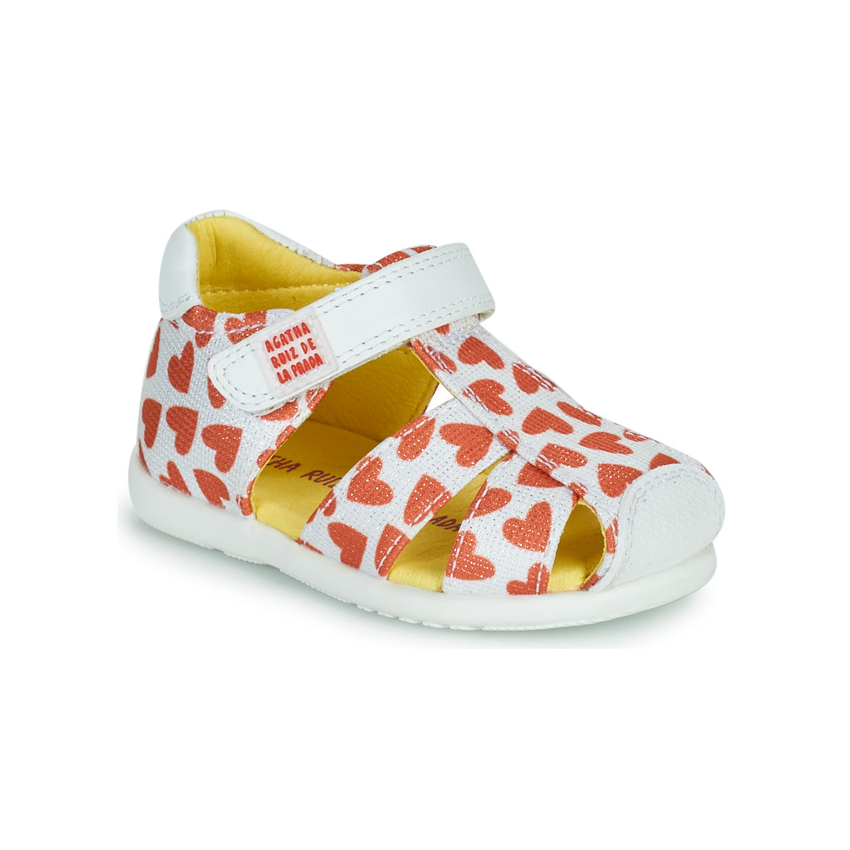 Sandali bambini ragazza Agatha Ruiz de la Prada HAPPY Bianco