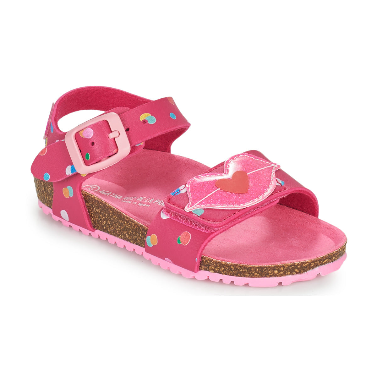 Sandali bambini ragazza Agatha Ruiz de la Prada BIO Rosa