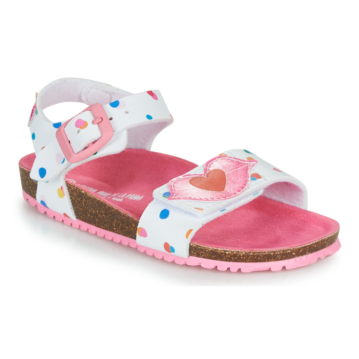 Sandali bambini ragazza Agatha Ruiz de la Prada BIO Bianco
