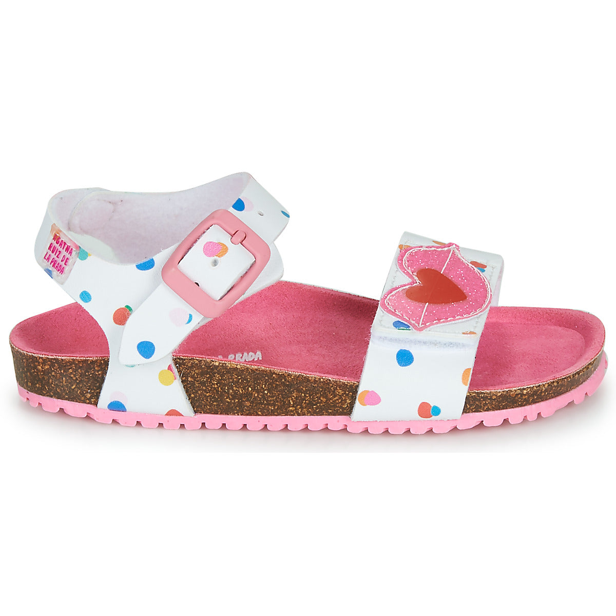 Sandali bambini ragazza Agatha Ruiz de la Prada BIO Bianco