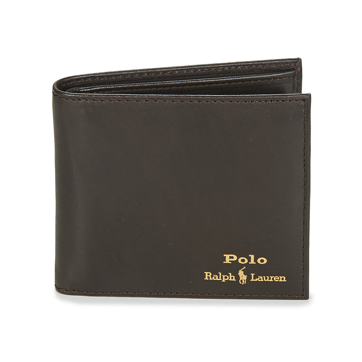 Portafoglio Uomo Polo Ralph Lauren  GLD FL BFC-WALLET-SMOOTH LEATHER  Marrone