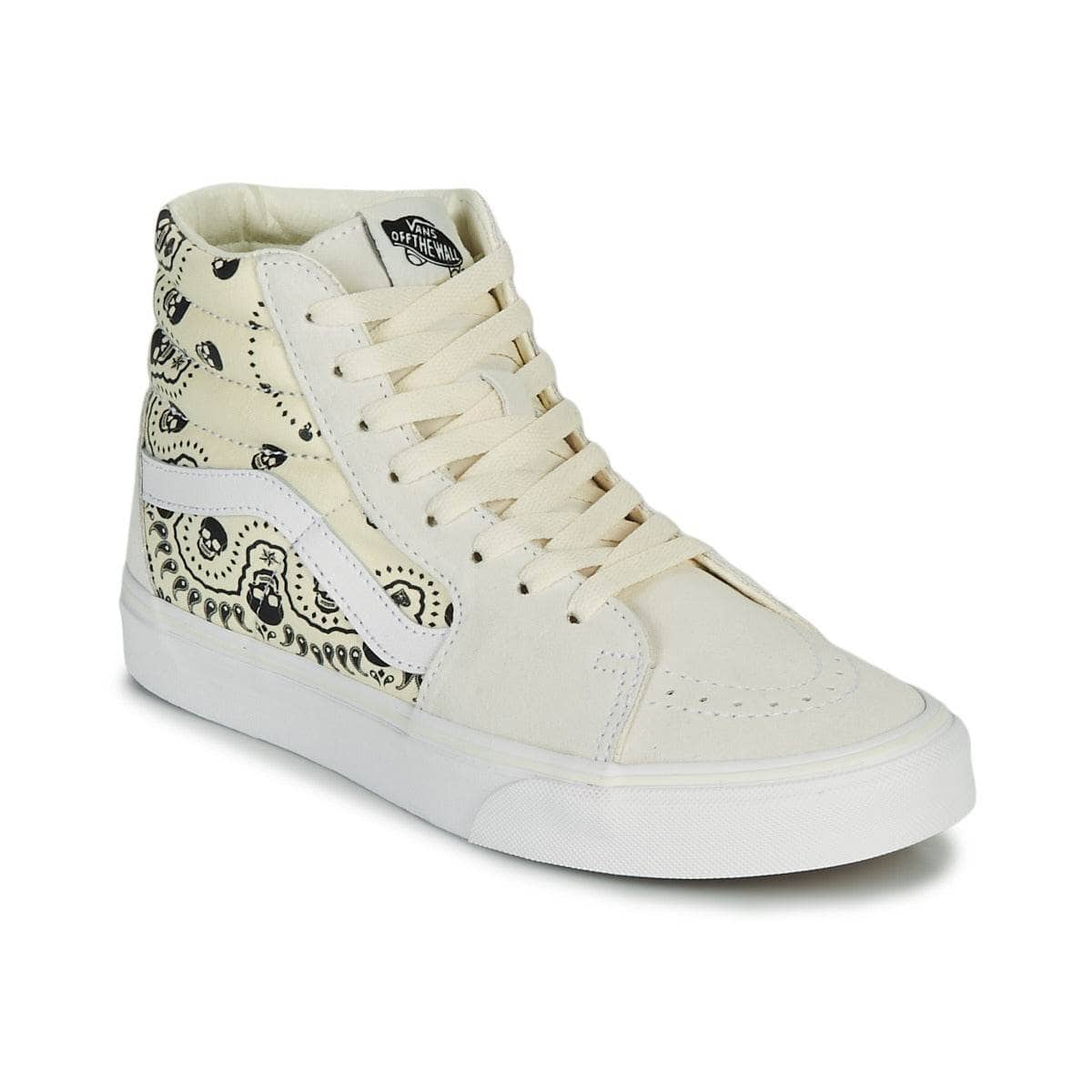 Sneakers alte Uomo Vans SK8-Hi Bianco
