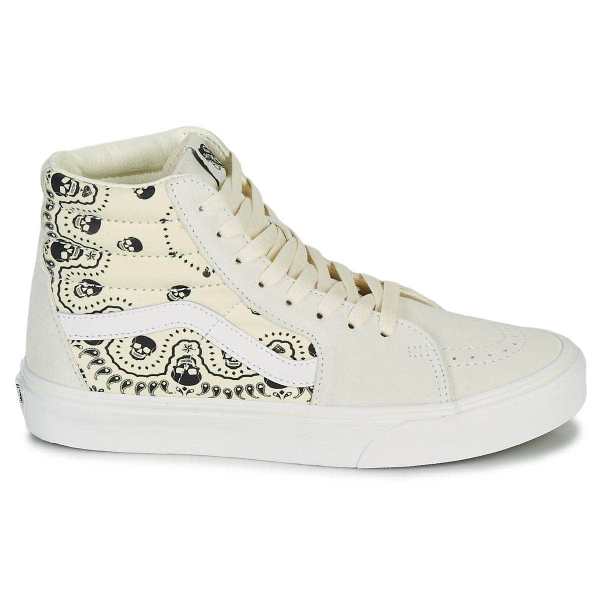 Sneakers alte Uomo Vans SK8-Hi Bianco