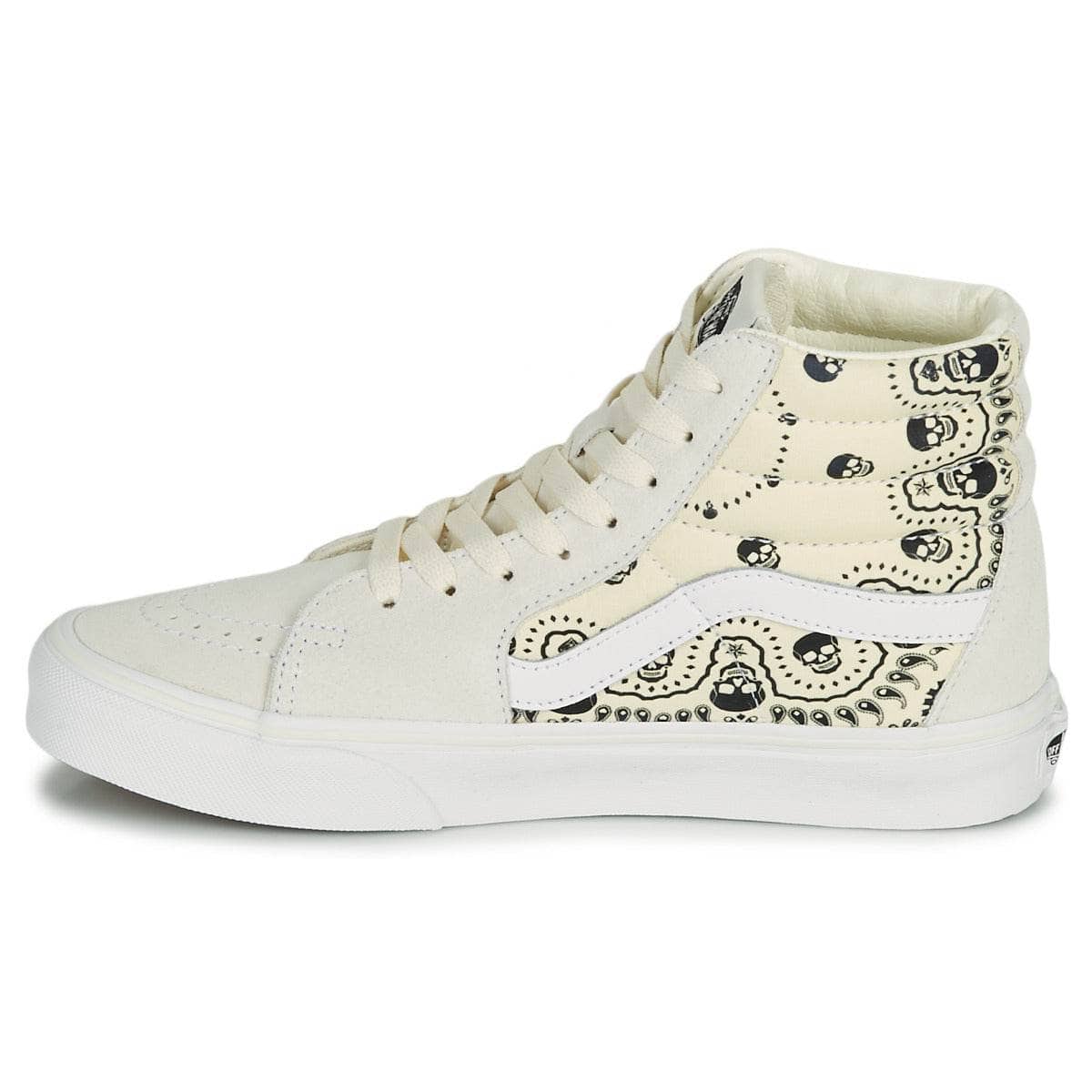 Sneakers alte Uomo Vans SK8-Hi Bianco