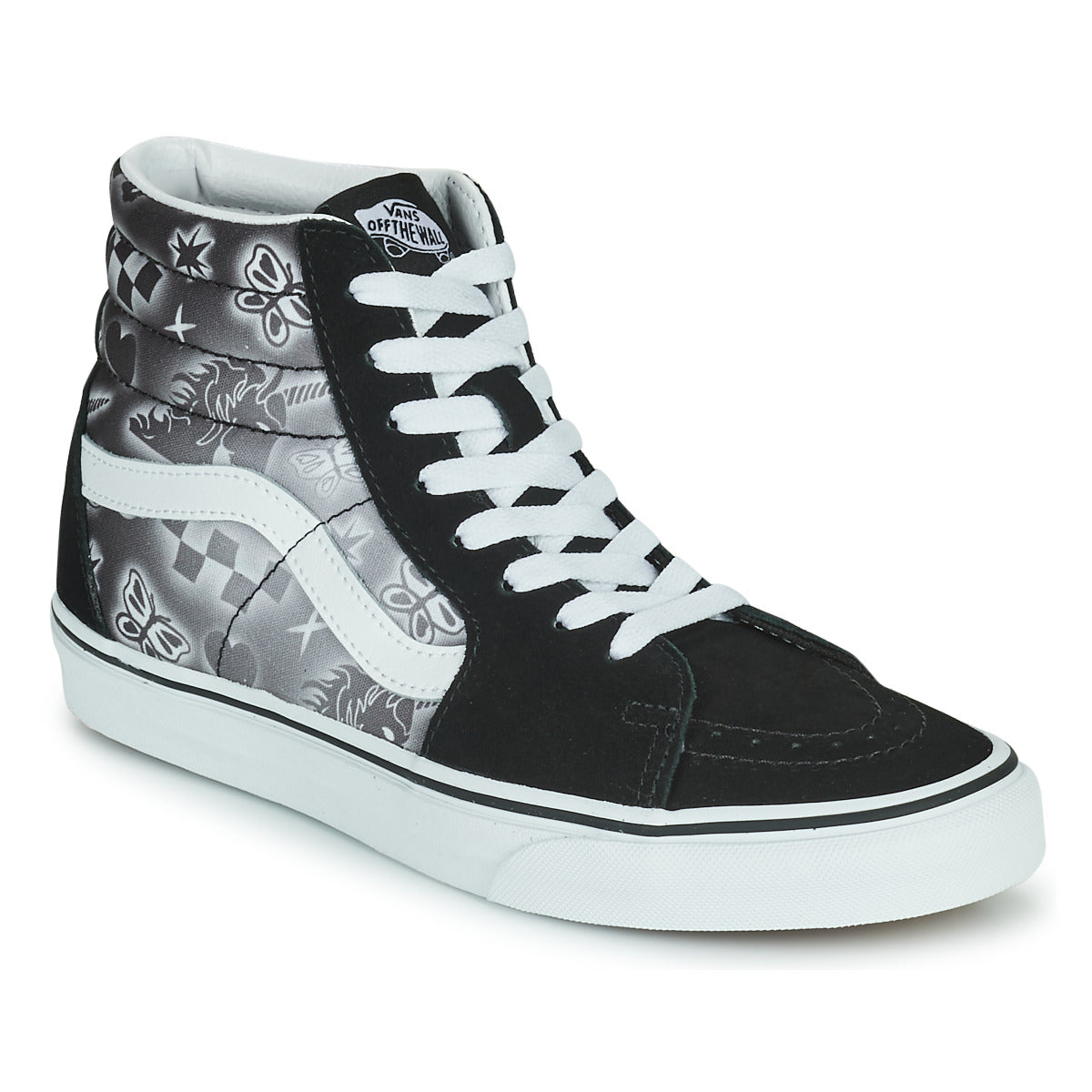 Sneakers alte Donna Vans SK8-Hi Nero