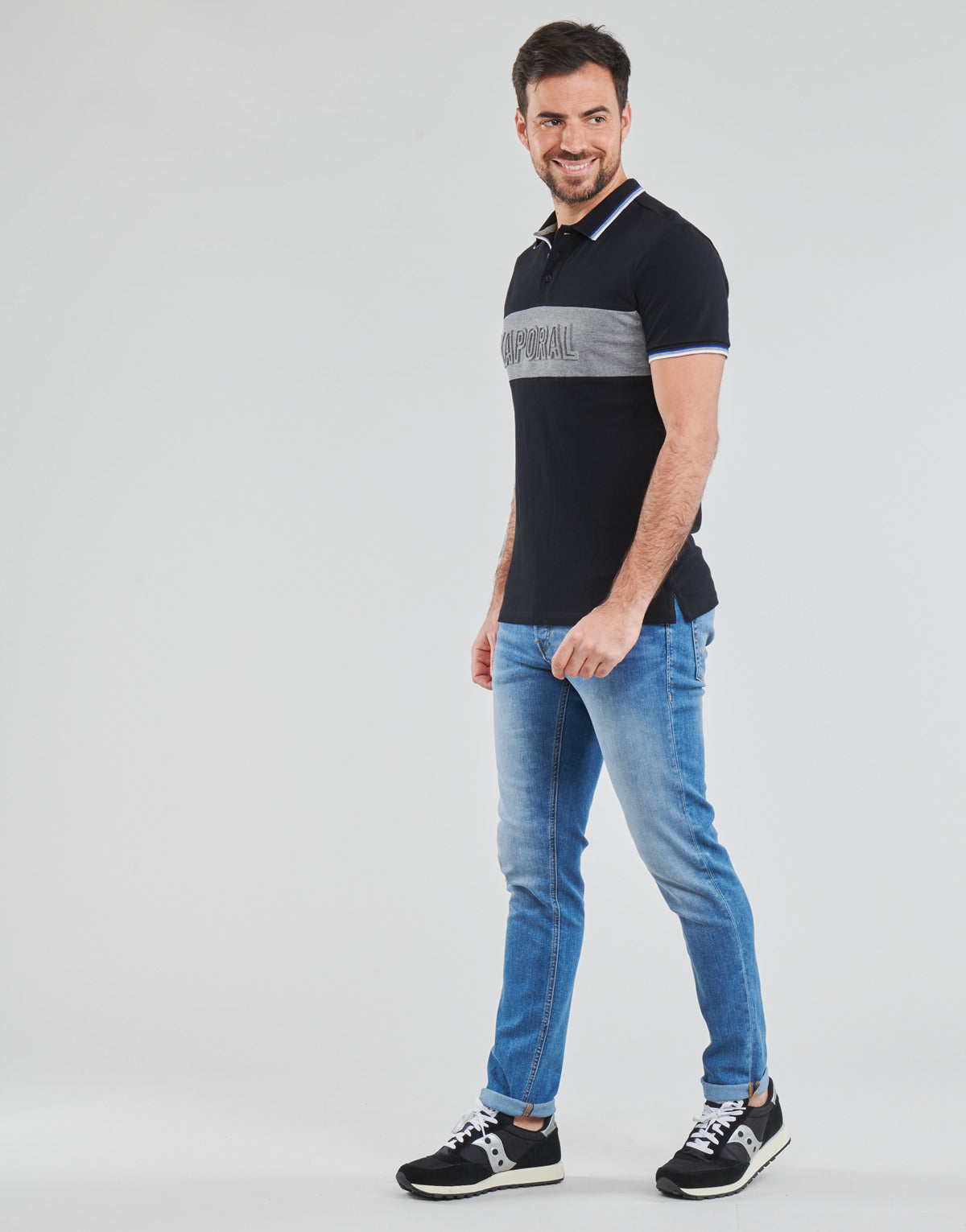 Polo Uomo Kaporal DIAM Nero