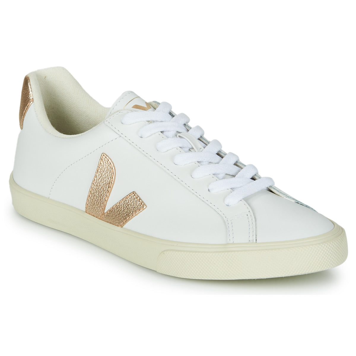 Sneakers basse Donna Veja ESPLAR LOGO Bianco