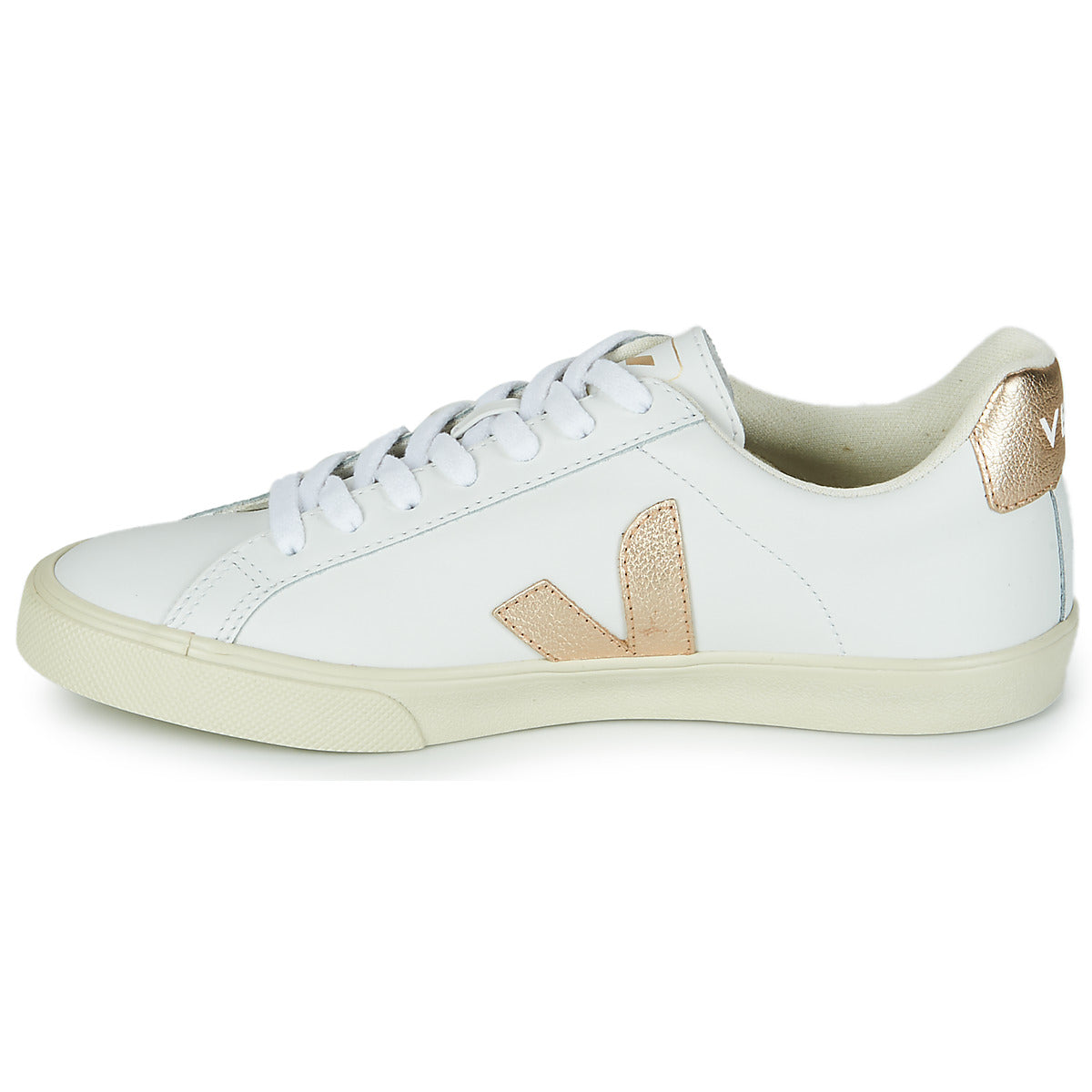 Sneakers basse Donna Veja ESPLAR LOGO Bianco