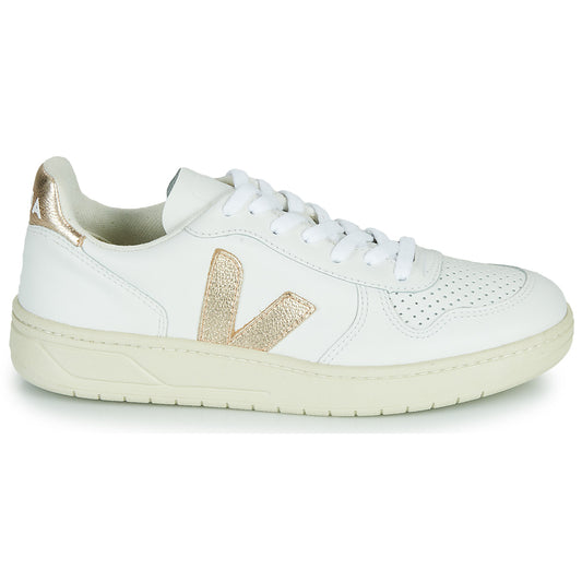 Sneakers basse Donna Veja V-10 Bianco