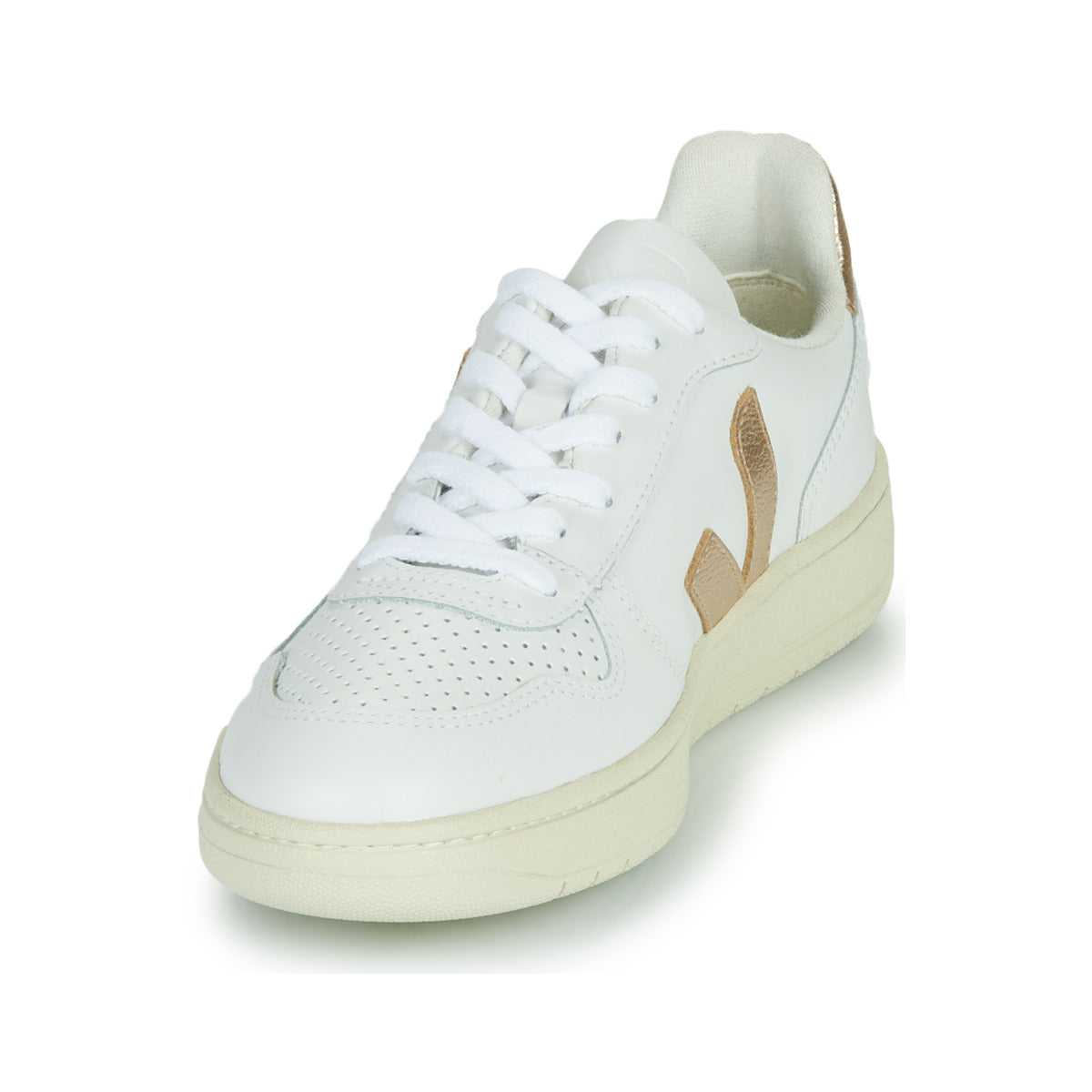 Sneakers basse Donna Veja V-10 Bianco
