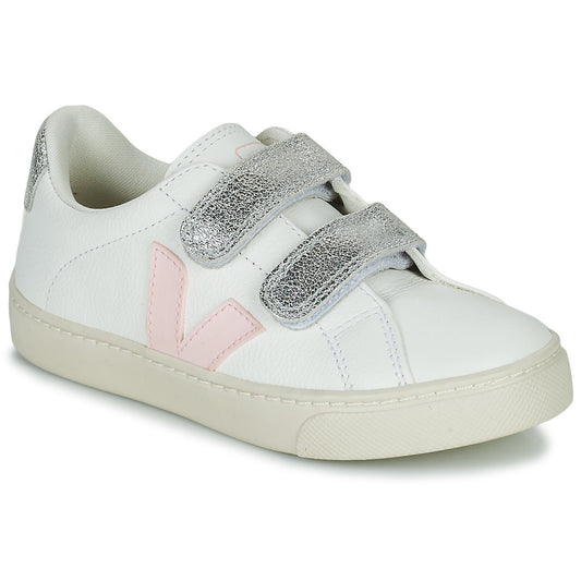 Scarpe bambini ragazza Veja SMALL ESPLAR VELCRO Bianco