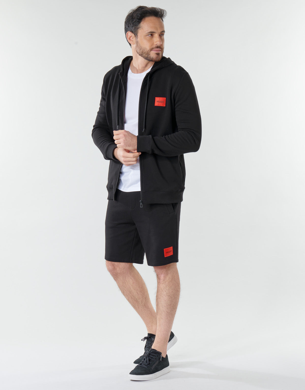 Felpa Uomo HUGO DAPLE Nero