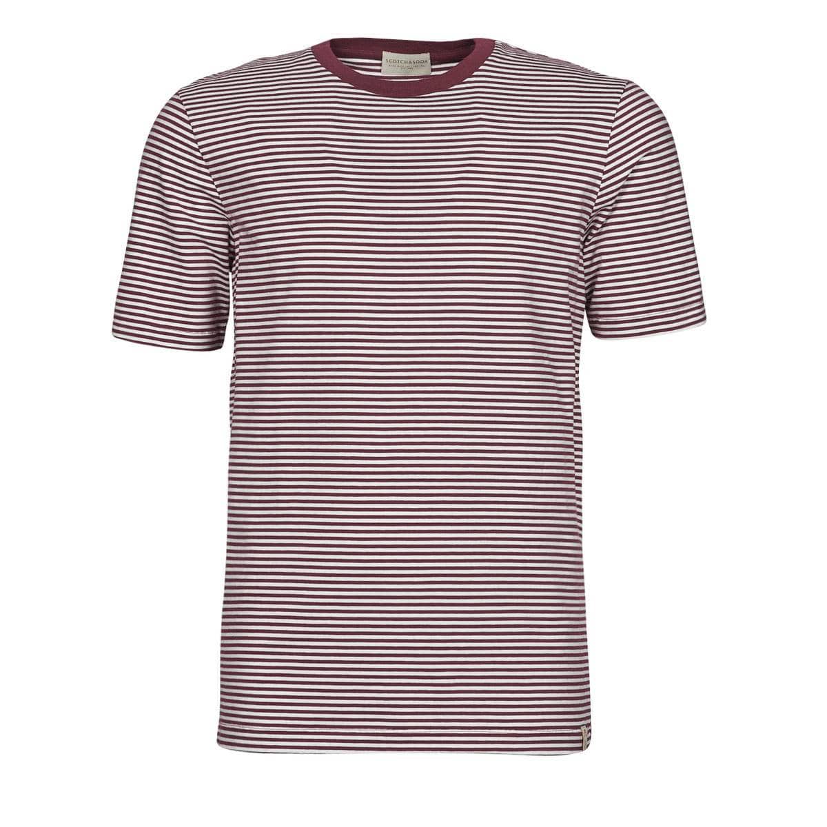T-shirt Uomo Scotch & Soda 160847 Rosso