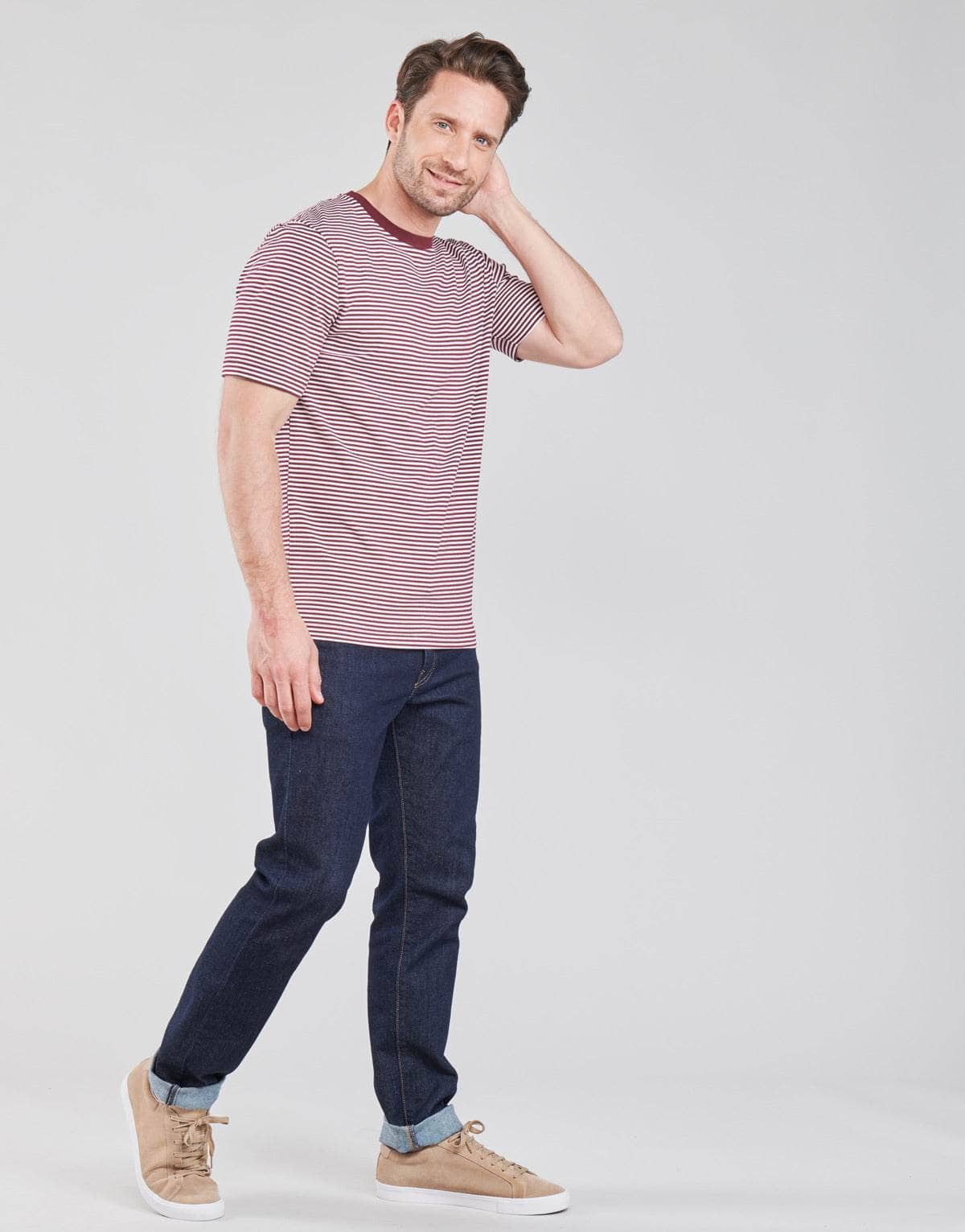 T-shirt Uomo Scotch & Soda 160847 Rosso