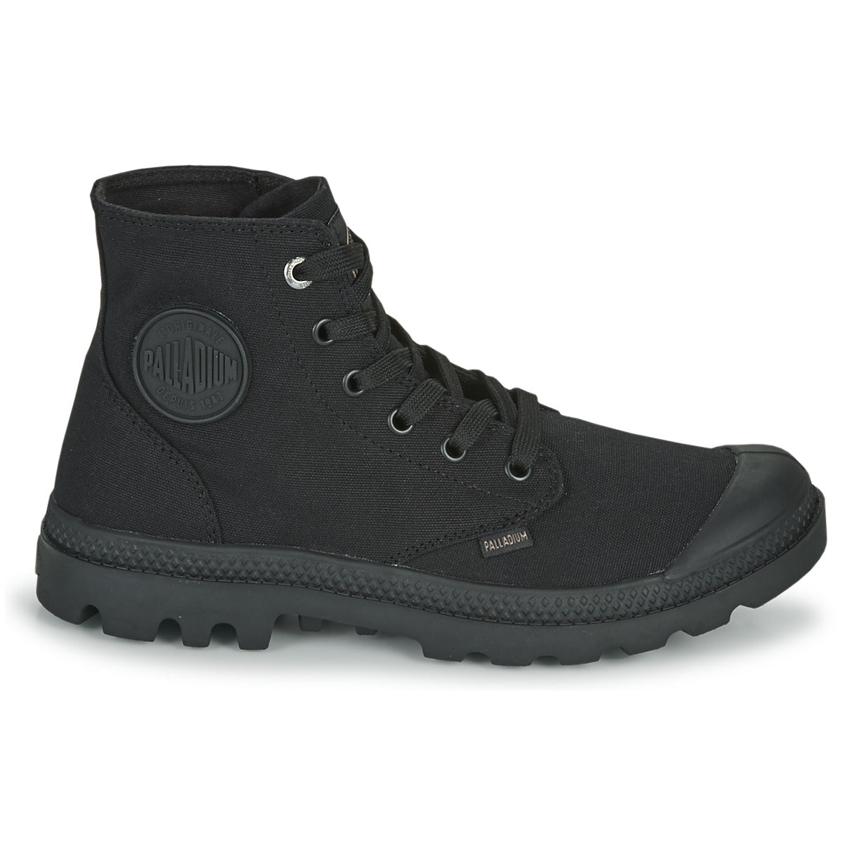 Sneakers alte Uomo Palladium MONO CHROME Nero