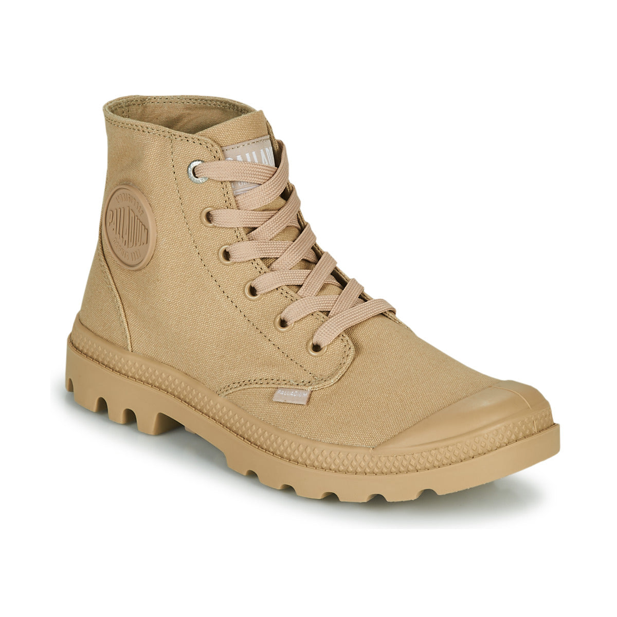 Sneakers alte Uomo Palladium MONO CHROME Beige