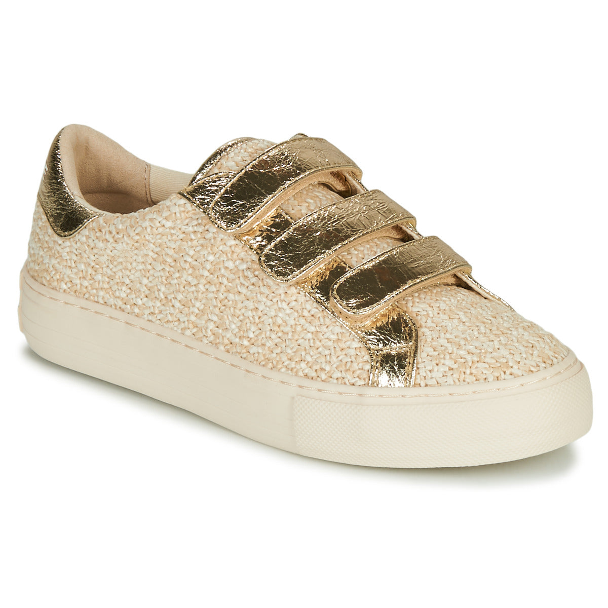 Sneakers basse Donna No Name ARCADE STRAPS Beige