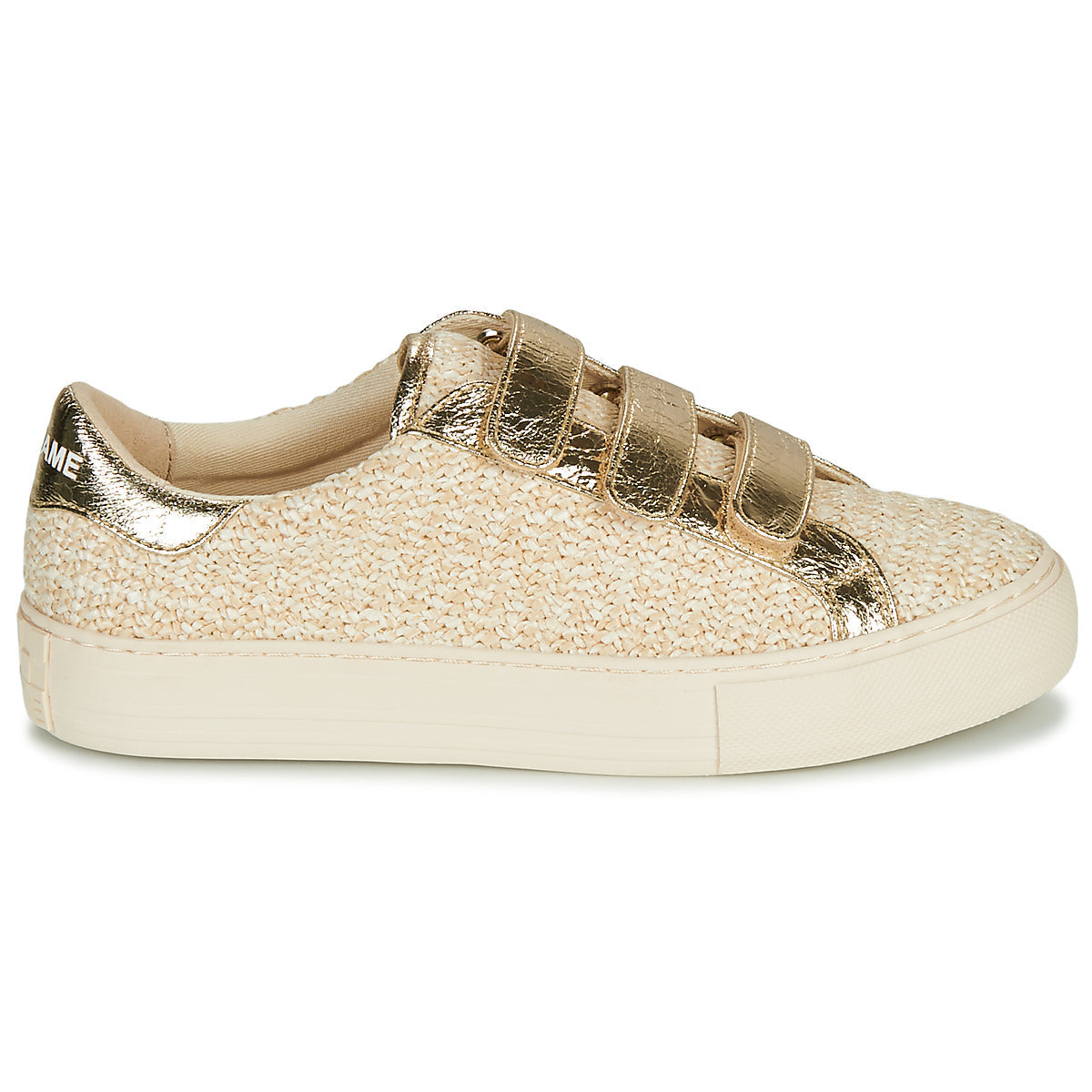 Sneakers basse Donna No Name ARCADE STRAPS Beige