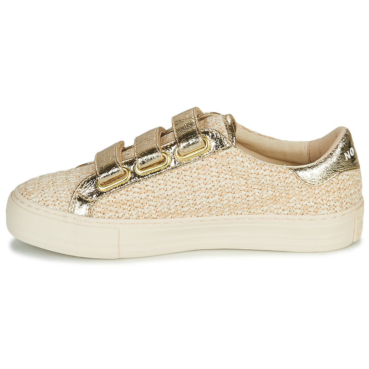 Sneakers basse Donna No Name ARCADE STRAPS Beige