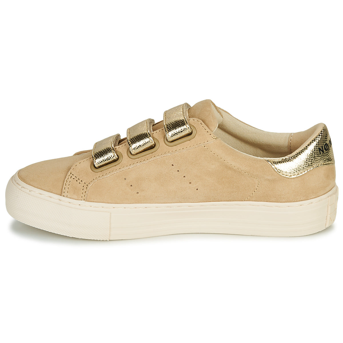 Sneakers basse Donna No Name ARCADE STRAPS Beige