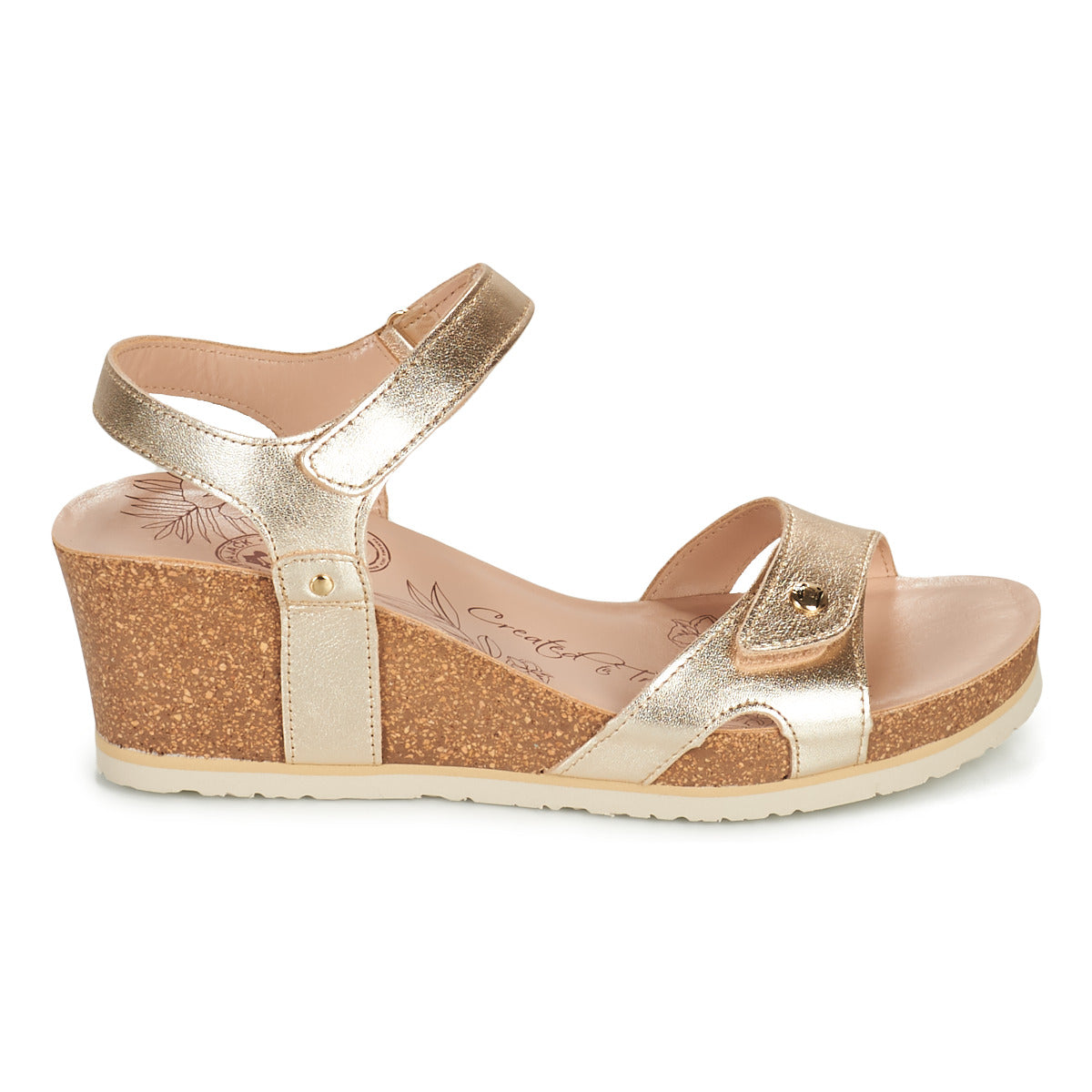 Sandali Donna Panama Jack JULIA SHINE Oro