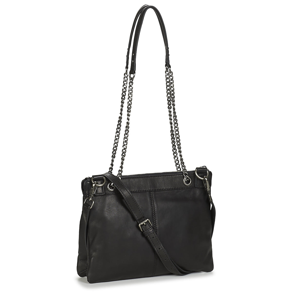 Borsa a tracolla Donna Ikks 1440 REPORTER Nero