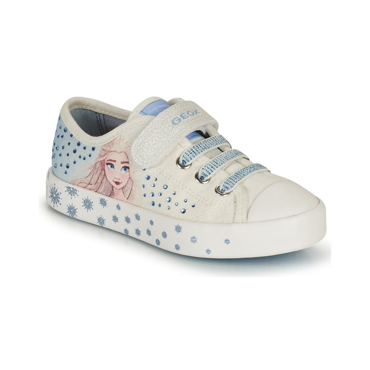 Scarpe bambini ragazza Geox JR CIAK GIRL Bianco