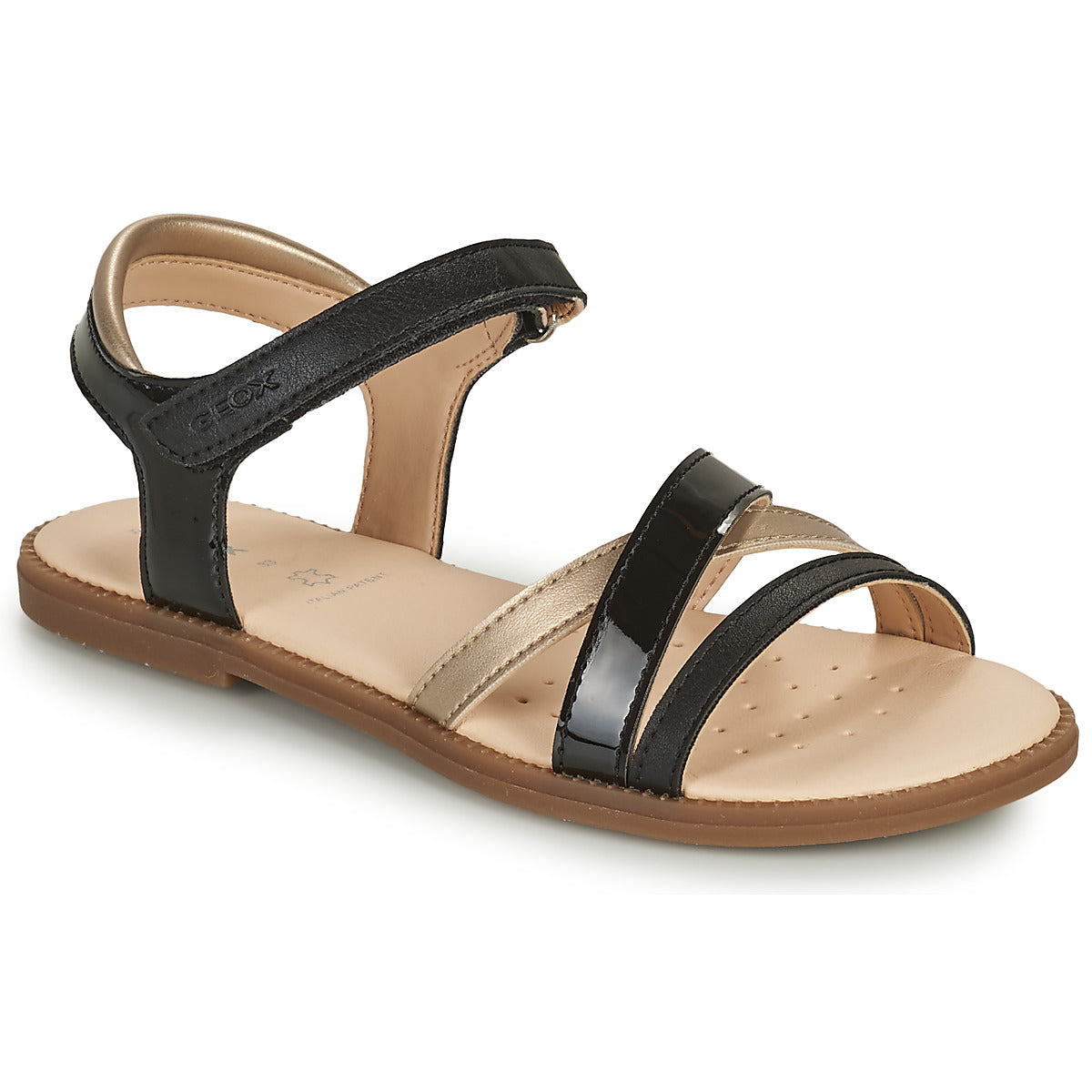 Sandali bambini ragazza Geox SANDAL KARLY GIRL Nero