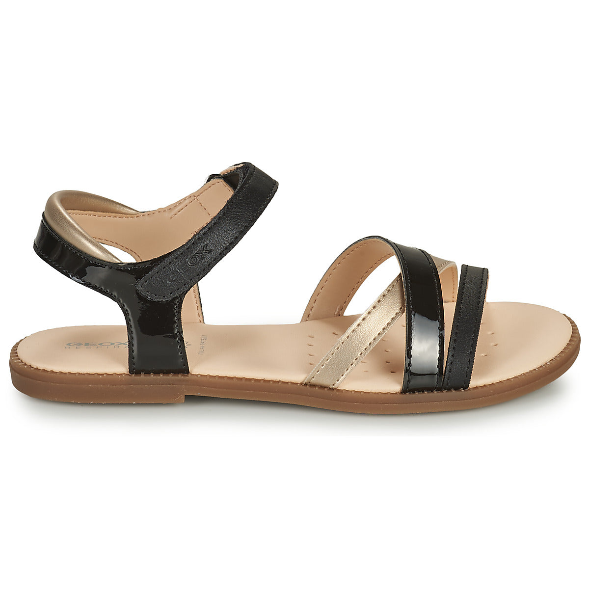 Sandali bambini ragazza Geox SANDAL KARLY GIRL Nero