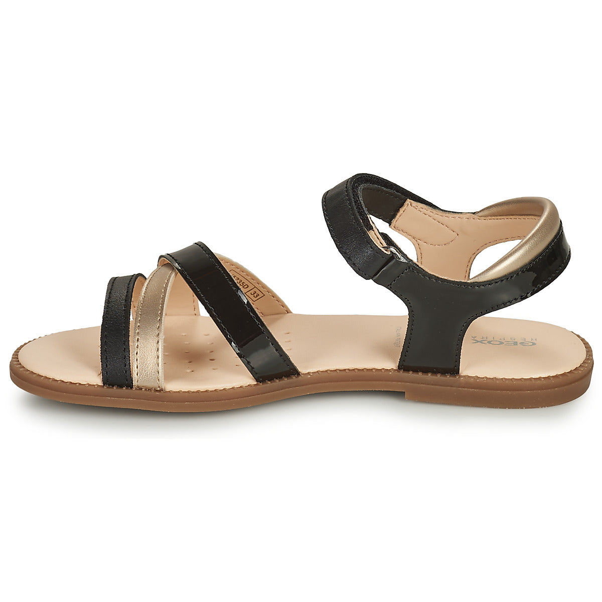 Sandali bambini ragazza Geox SANDAL KARLY GIRL Nero