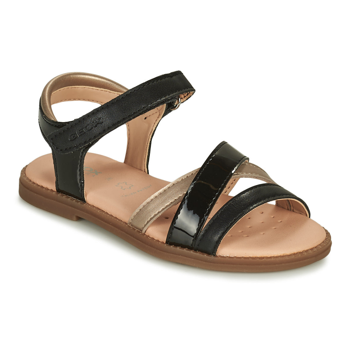 Sandali bambini ragazza Geox SANDAL KARLY GIRL Nero