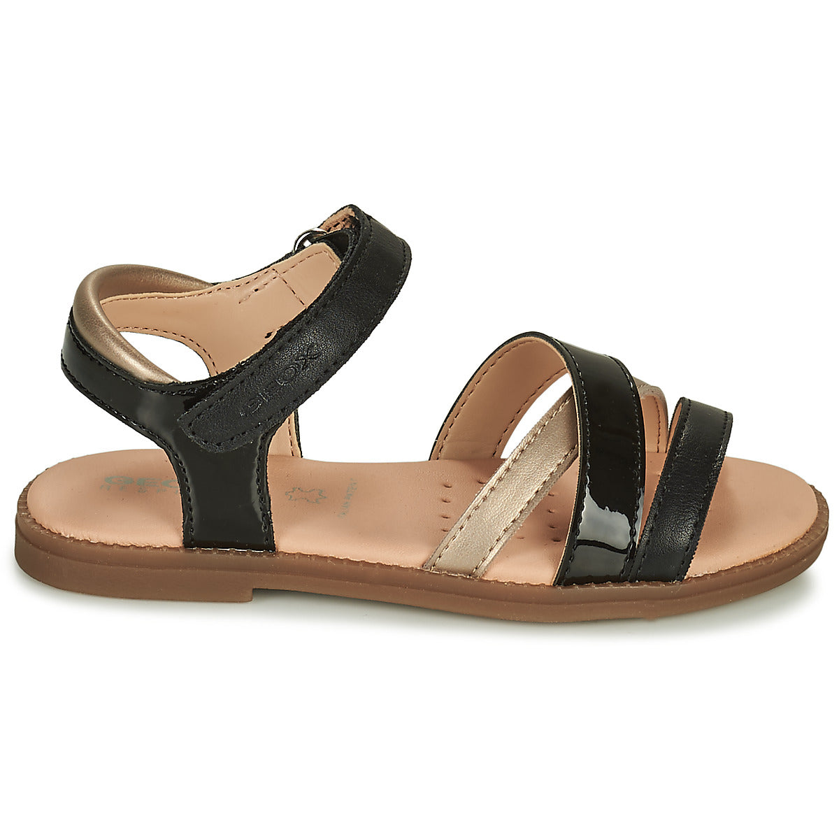Sandali bambini ragazza Geox SANDAL KARLY GIRL Nero