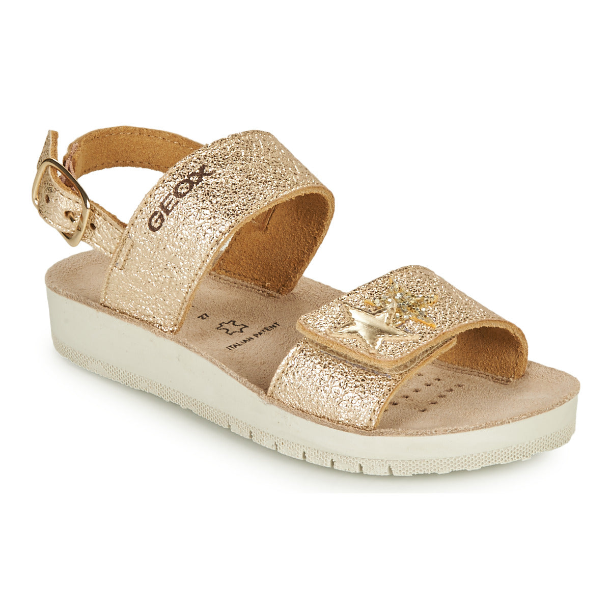 Sandali bambini ragazza Geox SANDAL COSTAREI GI Oro