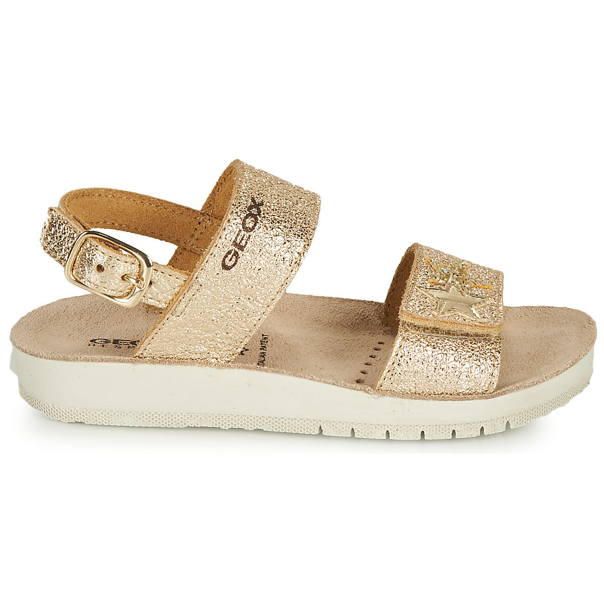 Sandali bambini ragazza Geox SANDAL COSTAREI GI Oro