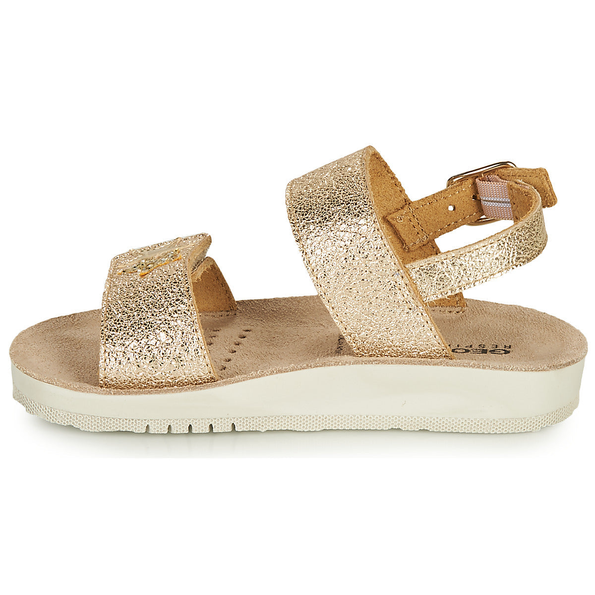 Sandali bambini ragazza Geox SANDAL COSTAREI GI Oro