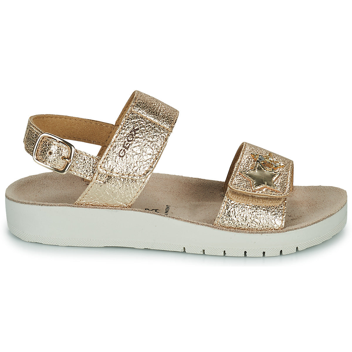 Sandali bambini ragazza Geox SANDAL COSTAREI GI Oro