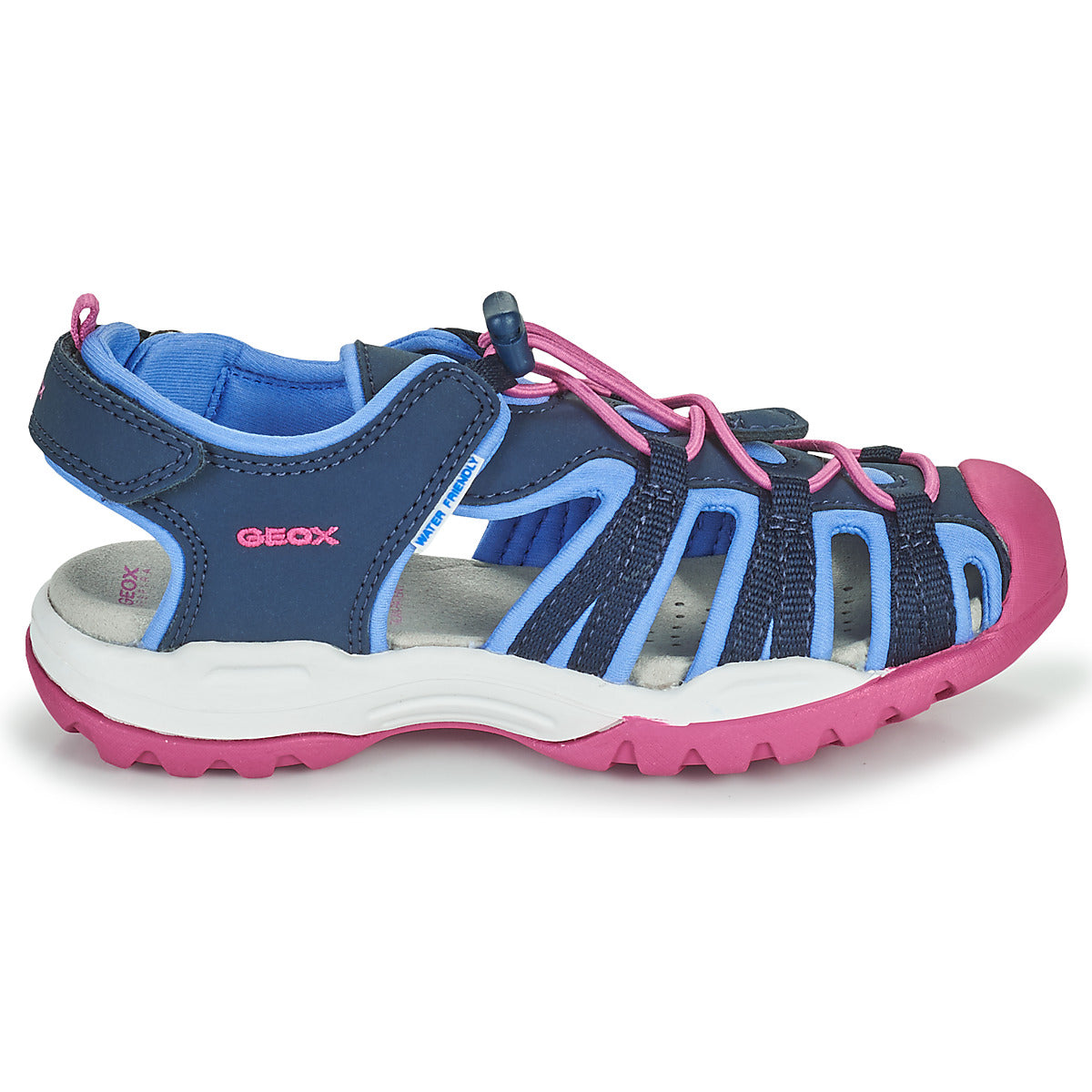 Sandali bambini ragazza Geox BOREALIS GIRL Blu