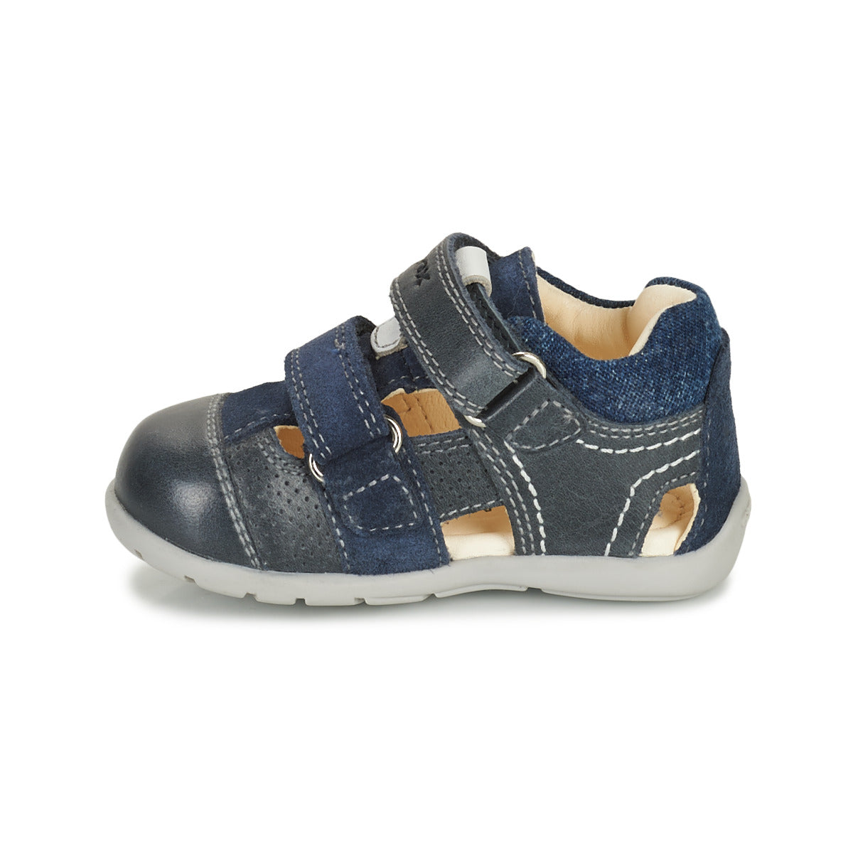 Sandali bambini ragazzo Geox KAYTAN Blu