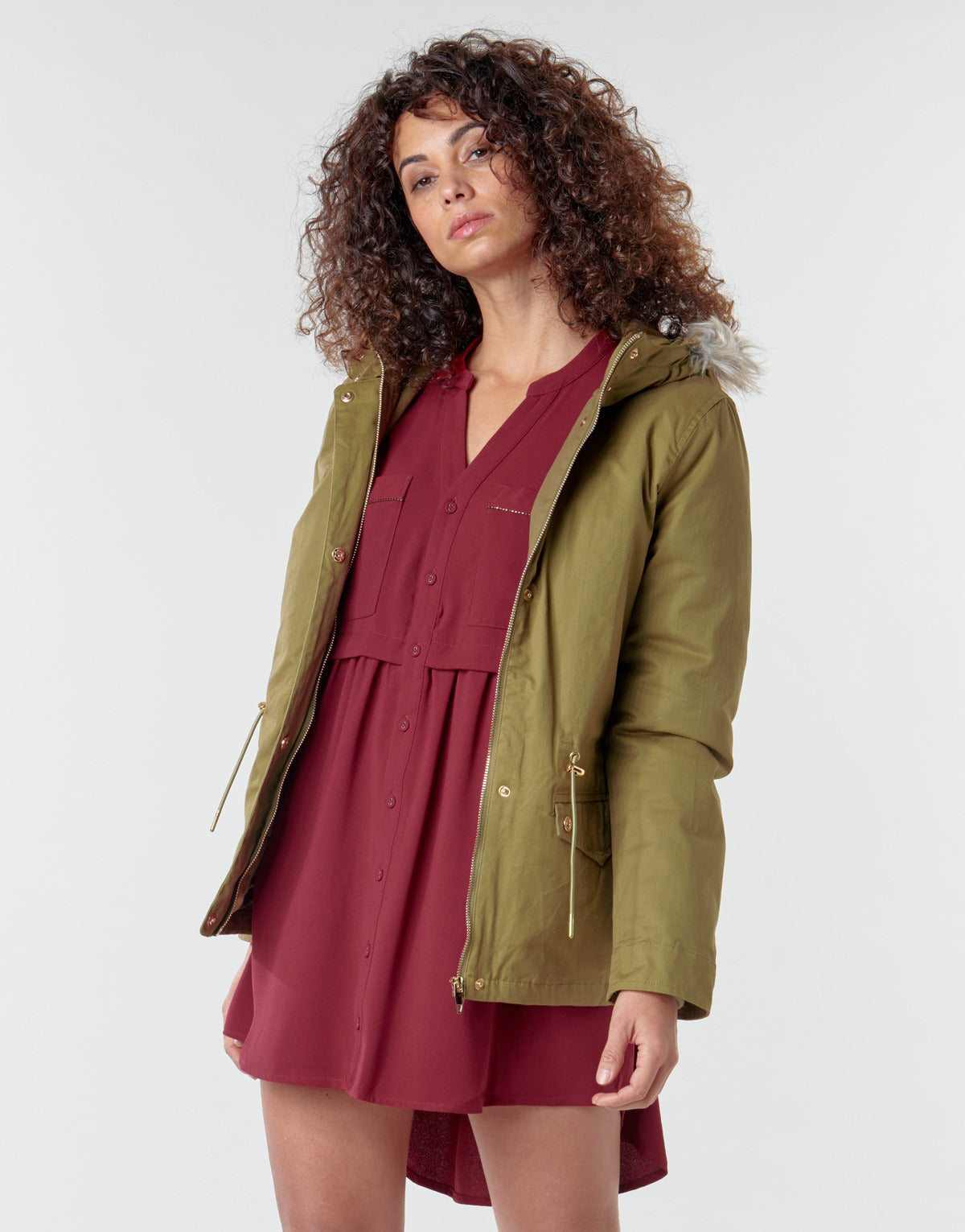 Mantella Donna Deeluxe LINA Kaki