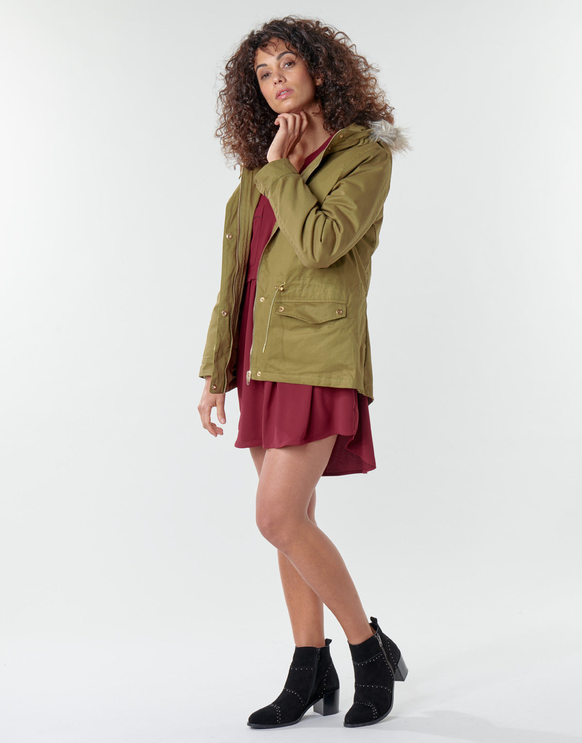 Mantella Donna Deeluxe LINA Kaki