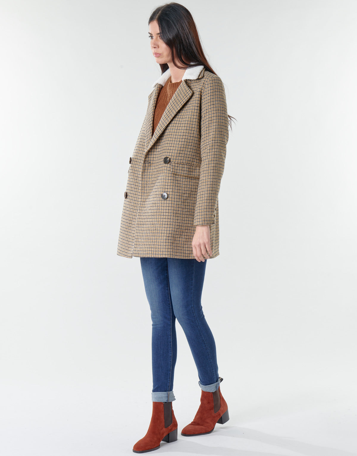 Giubbotto Donna Deeluxe PAULETTE Marrone