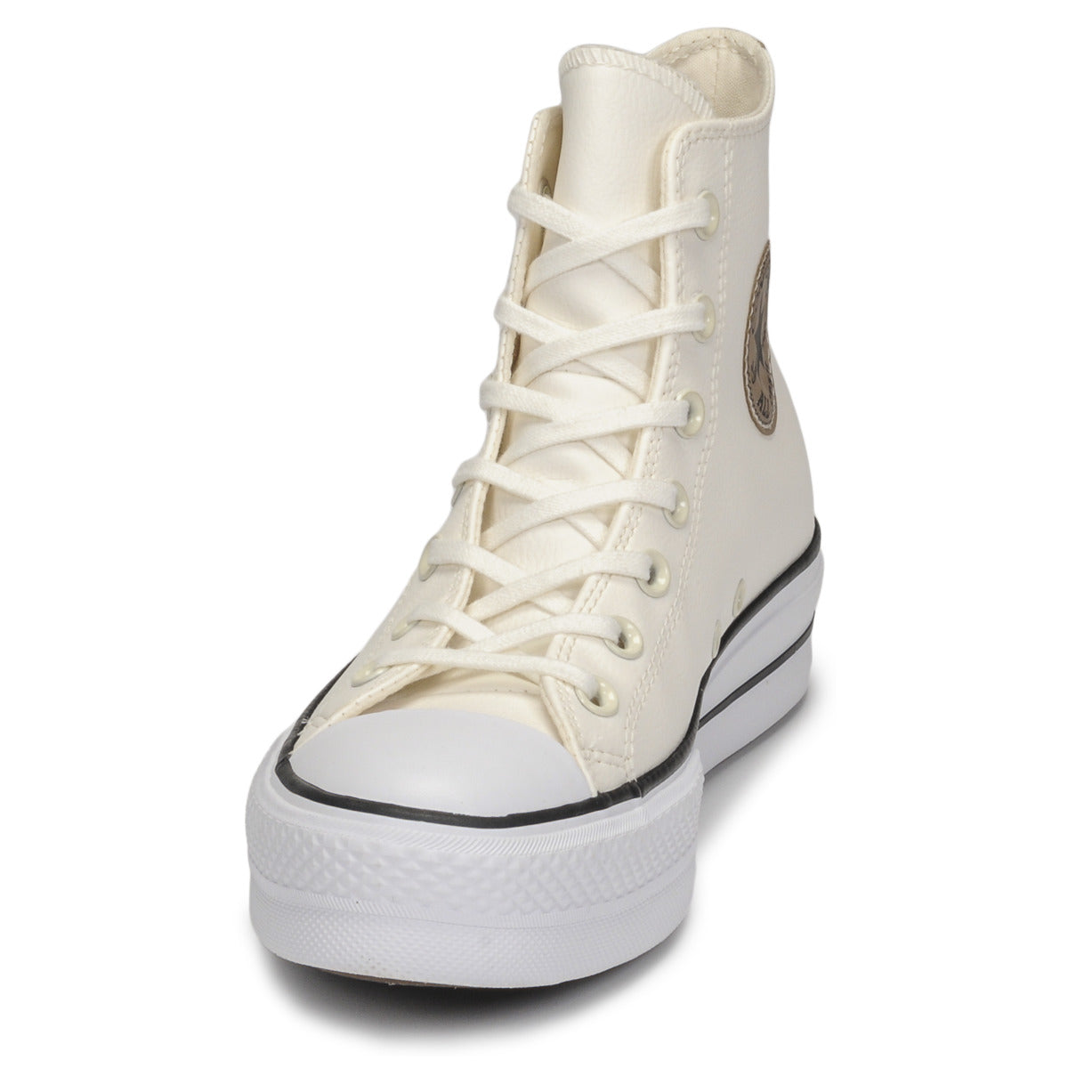 Sneakers alte Donna Converse CHUCK TAYLOR ALL STAR LIFT ANODIZED METALS HI Bianco