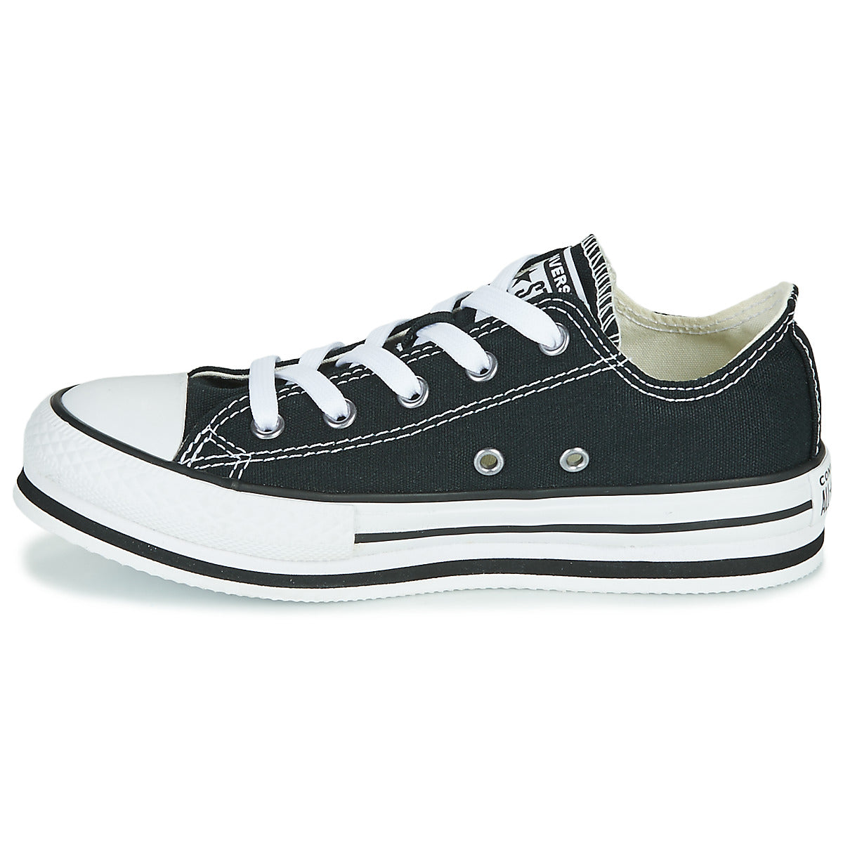 Scarpe bambini ragazza Converse CHUCK TAYLOR ALL STAR EVA LIFT EVERYDAY EASE OX Nero
