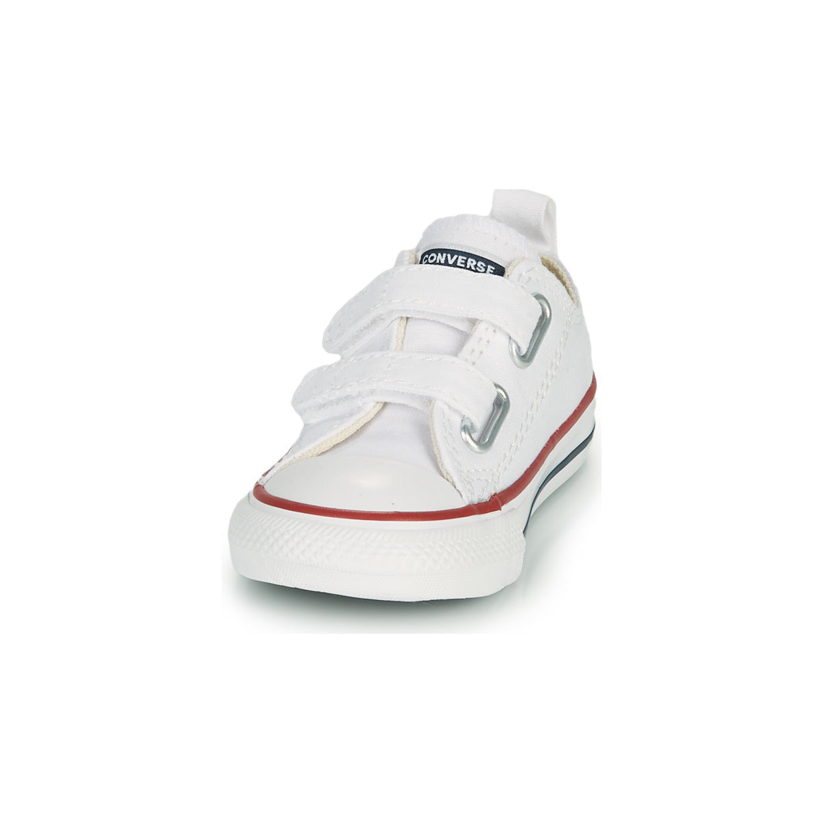 Scarpe bambini ragazza Converse CHUCK TAYLOR ALL STAR 2V FOUNDATION OX Bianco